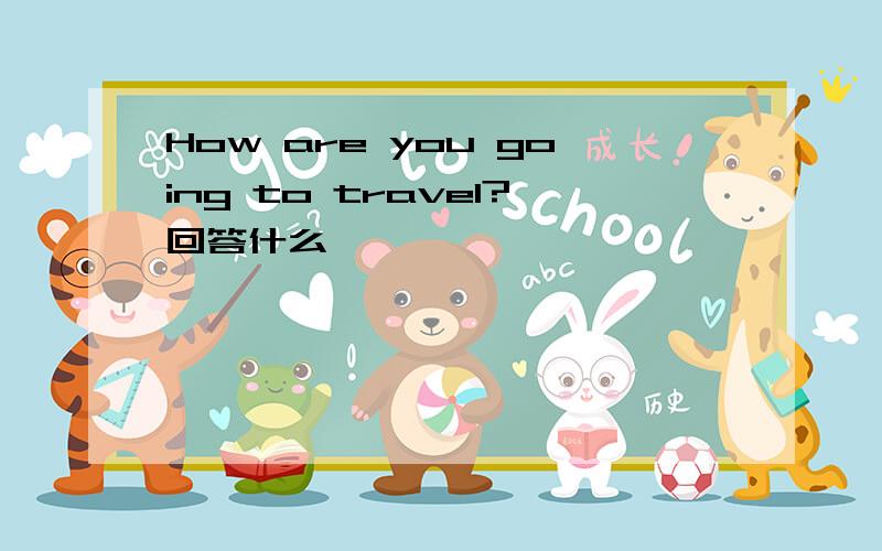 How are you going to travel?回答什么