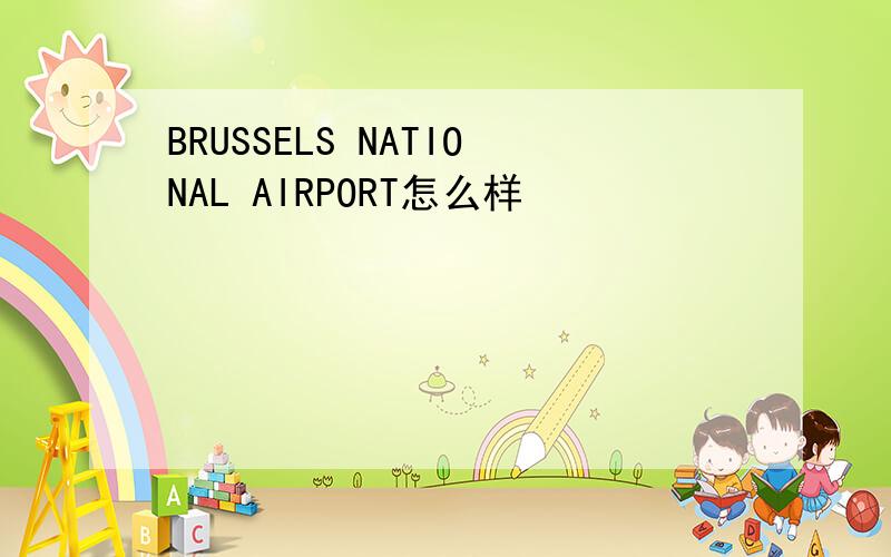 BRUSSELS NATIONAL AIRPORT怎么样