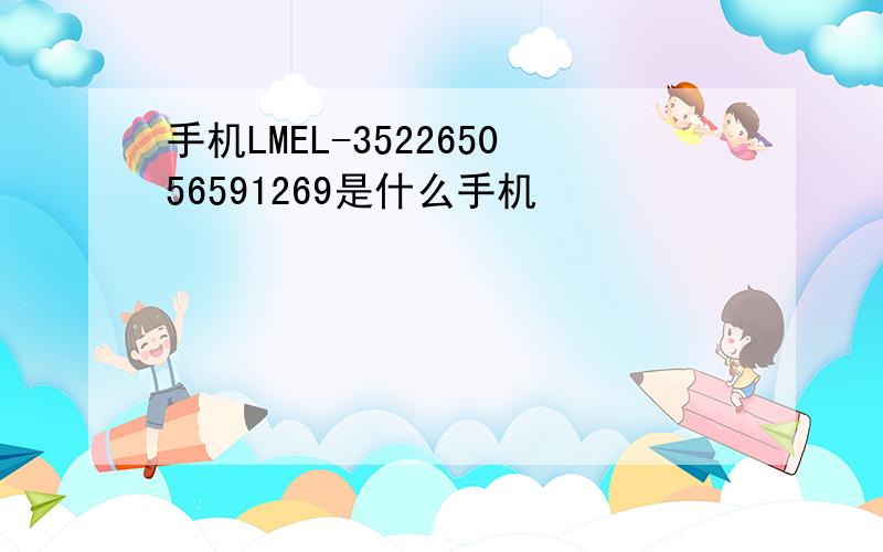 手机LMEL-352265056591269是什么手机