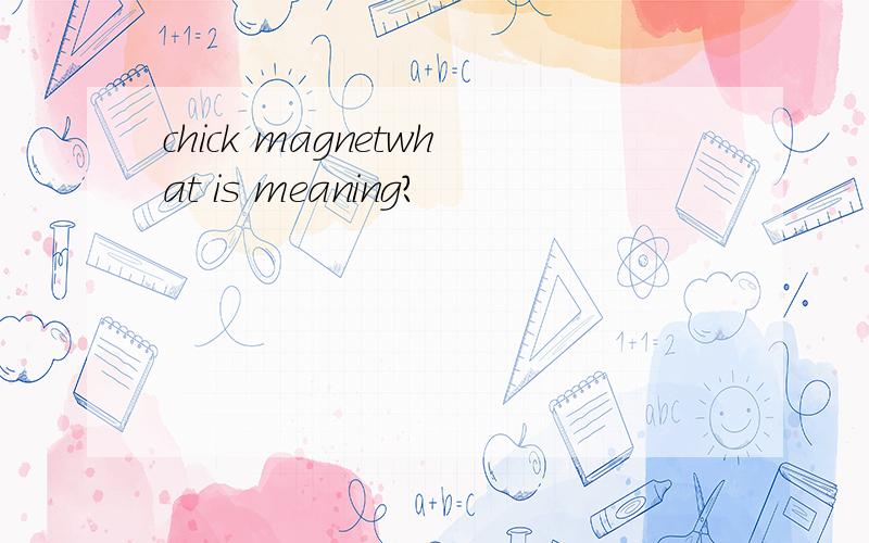 chick magnetwhat is meaning?