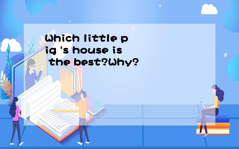 Which little pig 's house is the best?Why?