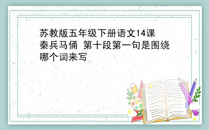 苏教版五年级下册语文14课 秦兵马俑 第十段第一句是围绕哪个词来写