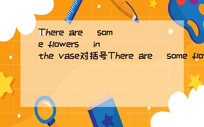 There are (some flowers) in the vase对括号There are (some flowers) in the vase对括号里提问