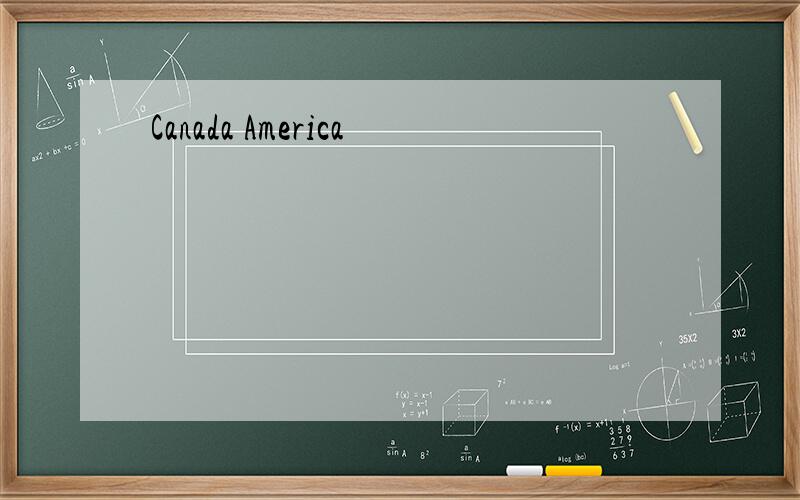 Canada America