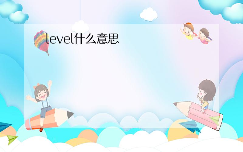 level什么意思
