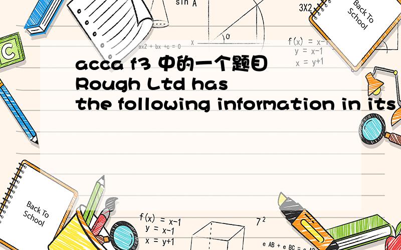 acca f3 中的一个题目Rough Ltd has the following information in its financial statements relating to plant and machinery as at 30 June.20x5 20x4Cost 150,000 103,000Accumulated Dpreciation 70,000 65,000Carrying amount 80,000 38,000During the year