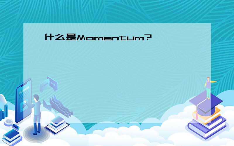 什么是Momentum?